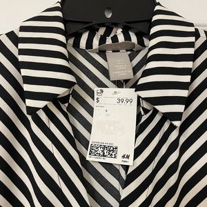 H&M Button Down Knee Length Dress